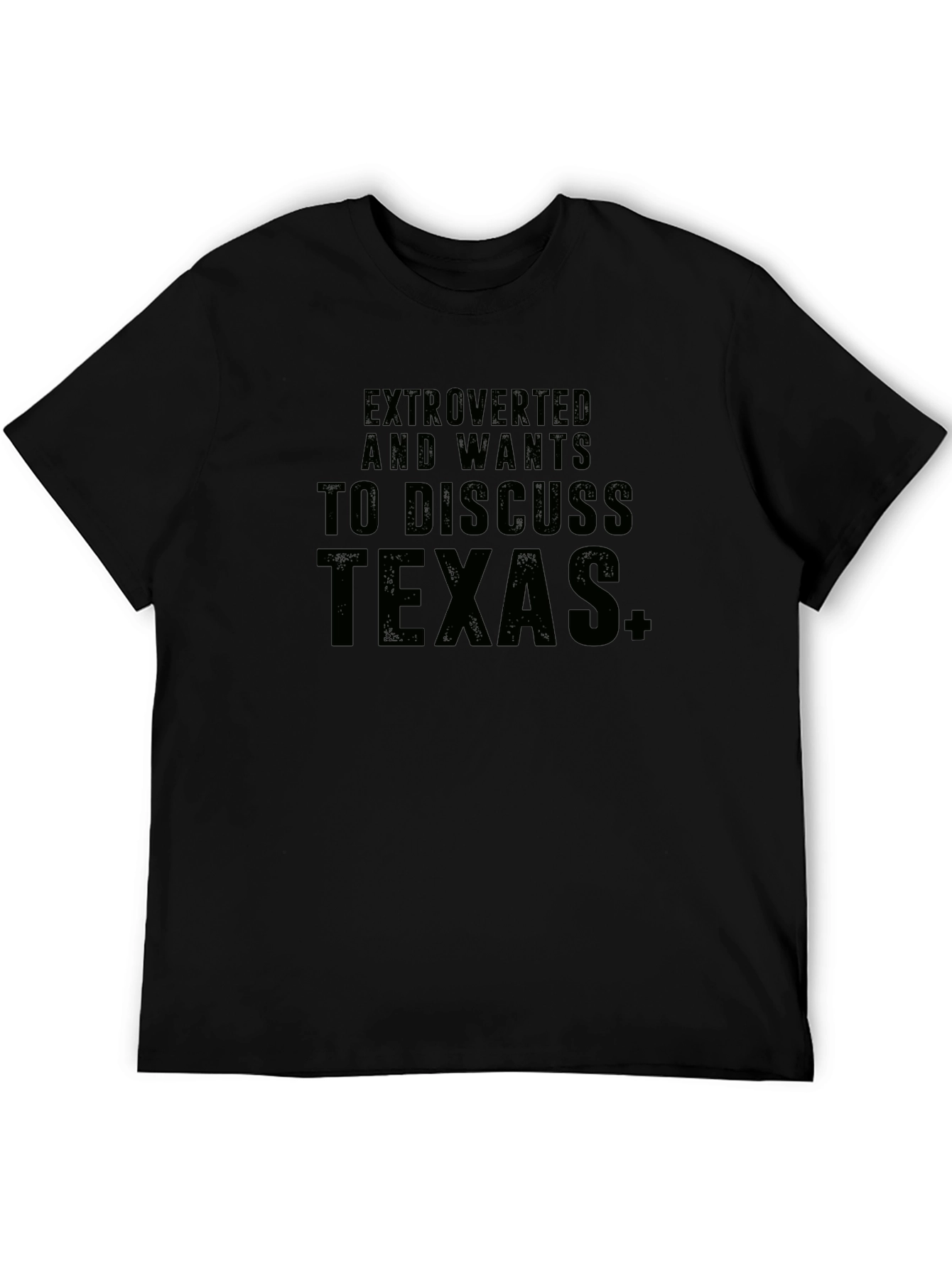 Extroverted Texas Discussion T-Shirt
