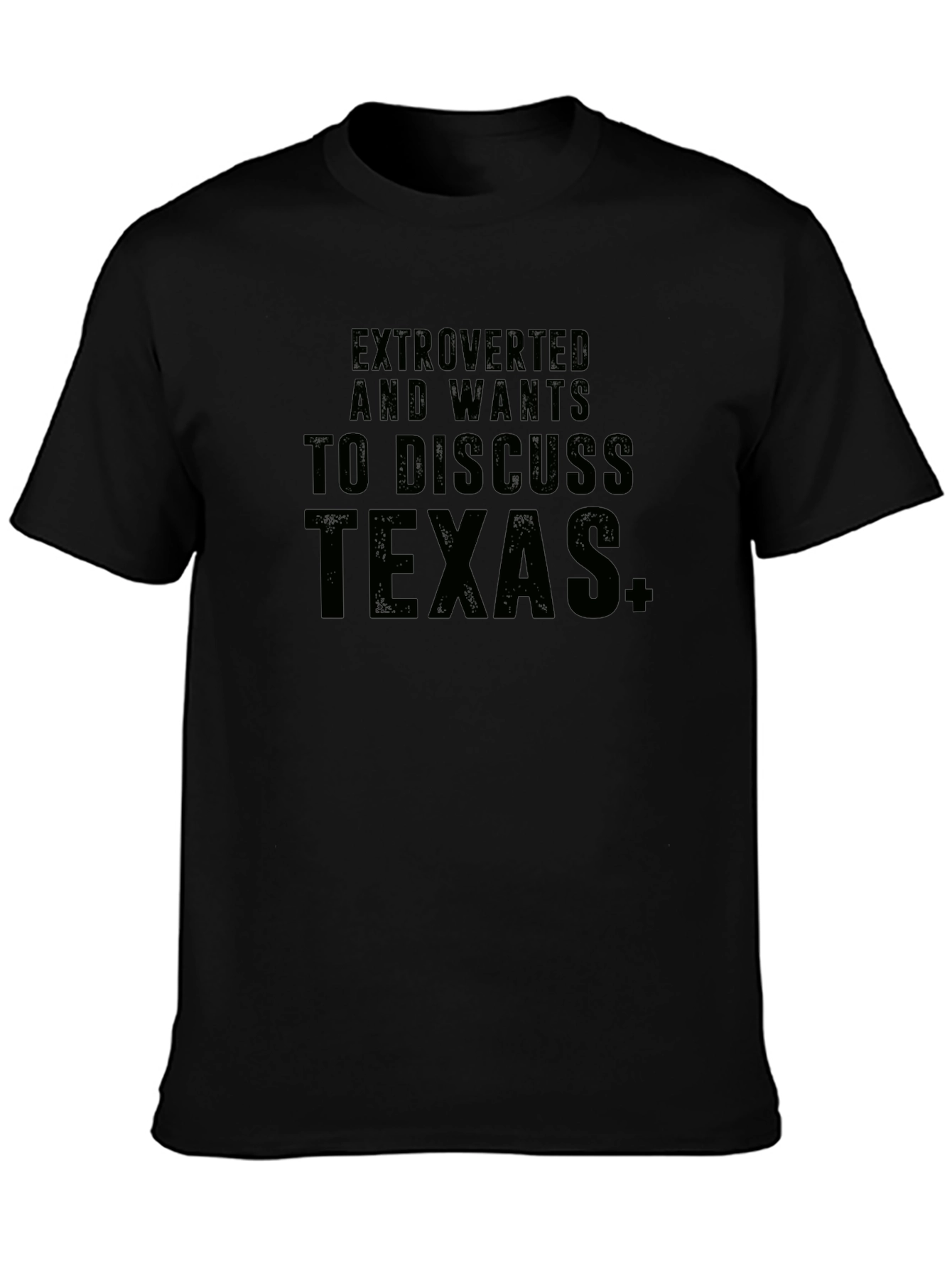 Extroverted Texas Discussion T-Shirt
