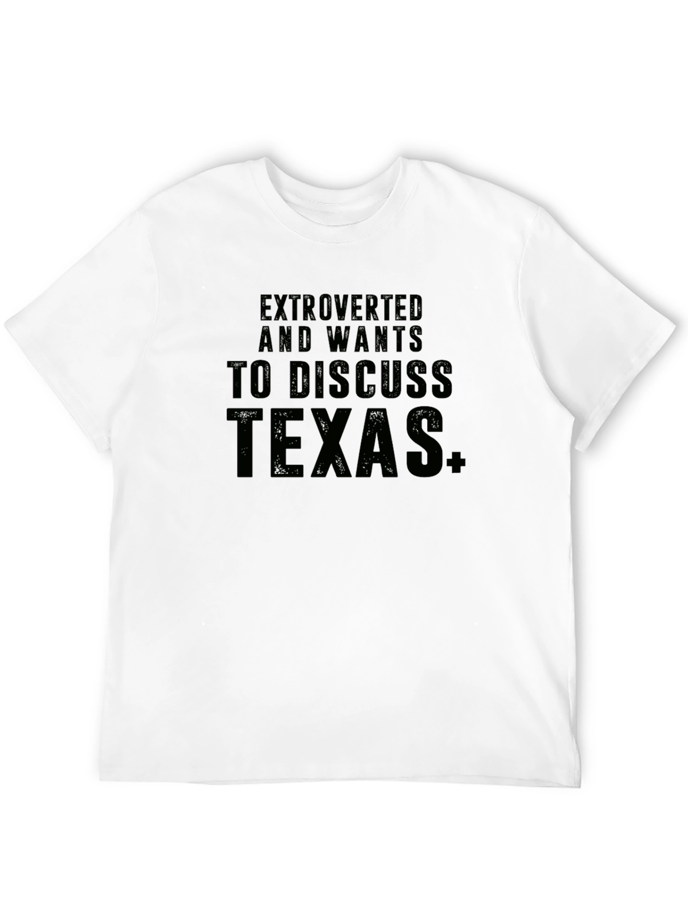 Extroverted Texas Discussion T-Shirt