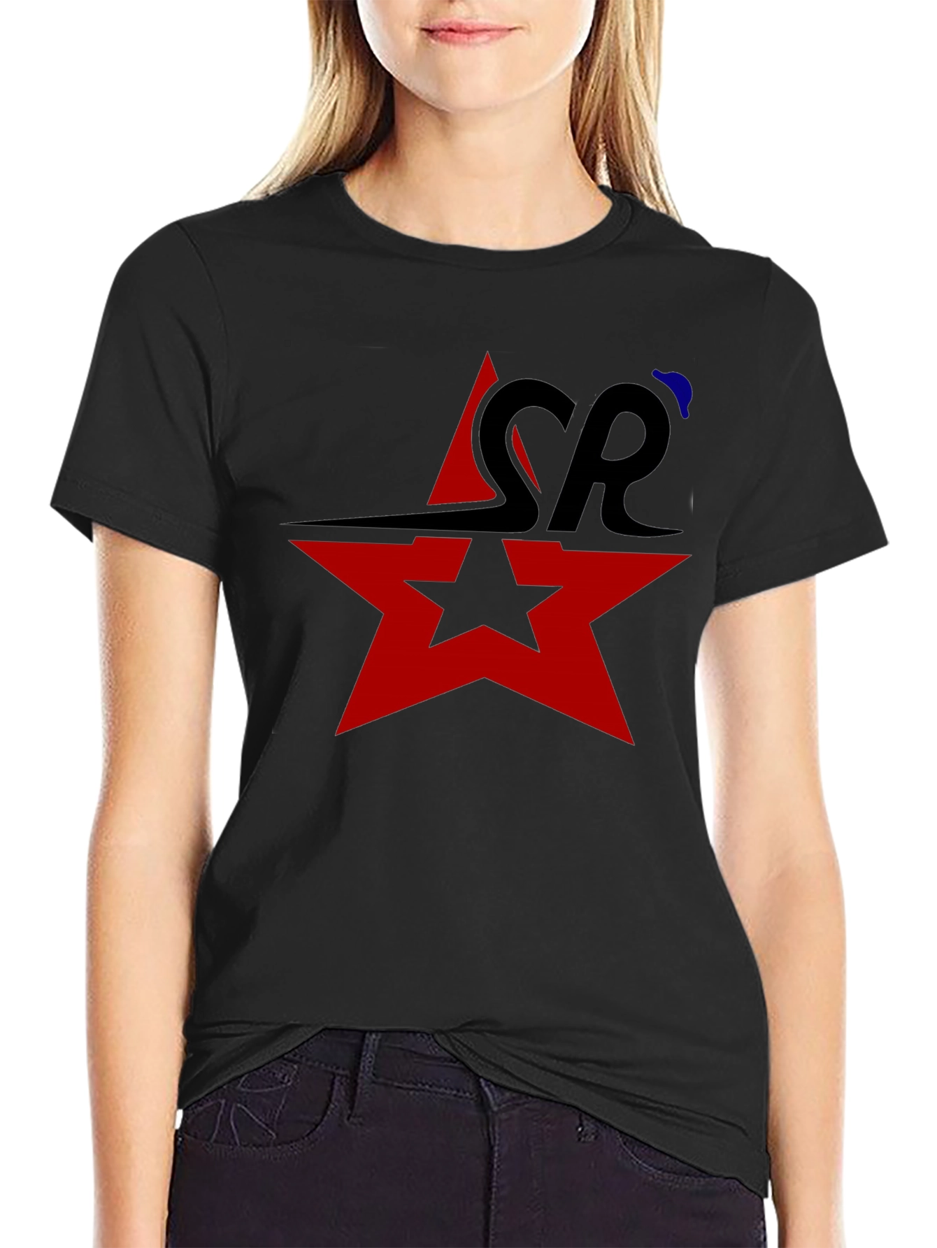 Star Logo Black T-Shirt