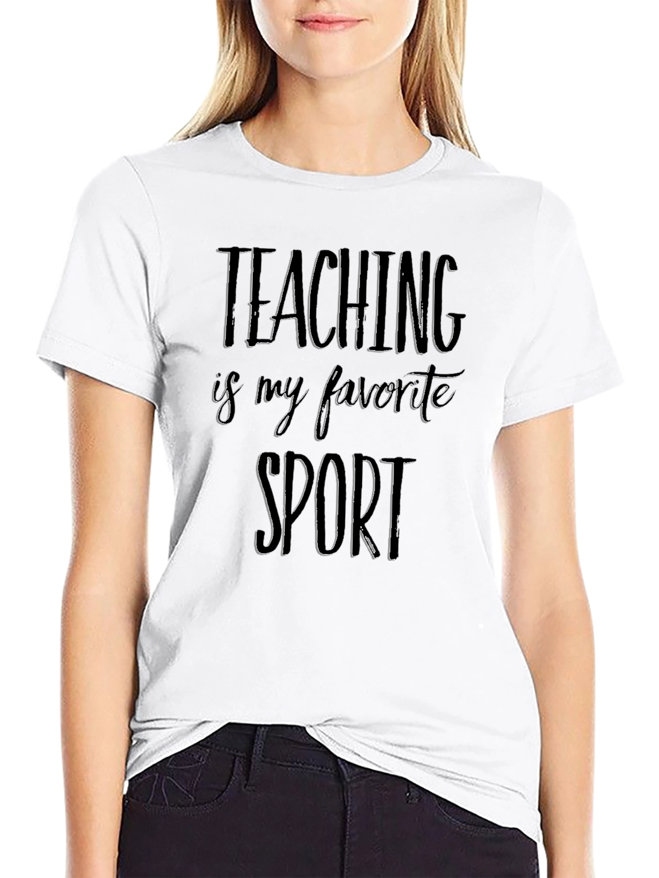 Teaching is My Favorite Sport Graphic T-Shirt