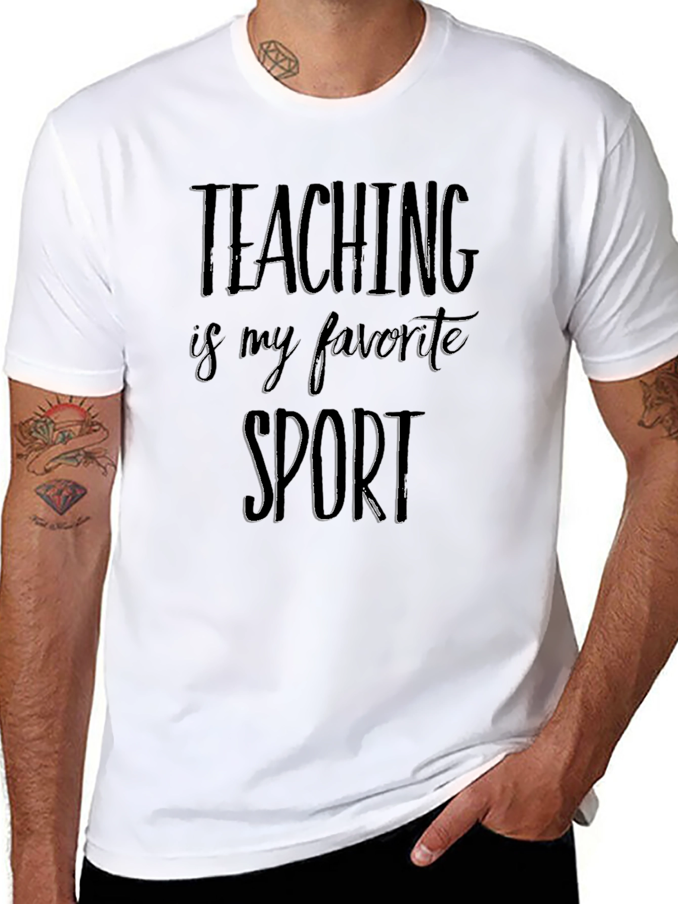 Teaching is My Favorite Sport Graphic T-Shirt