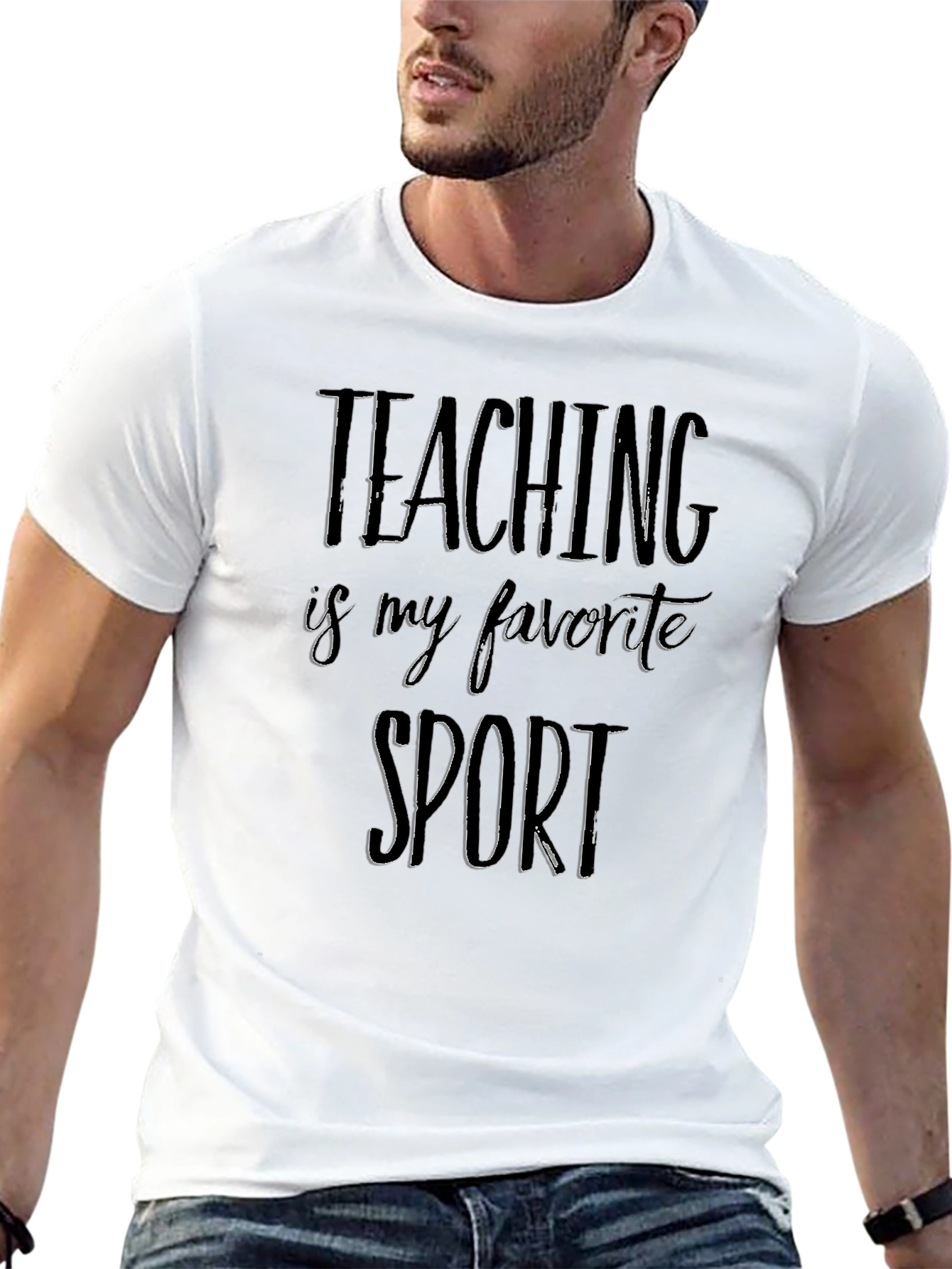 Teaching is My Favorite Sport Graphic T-Shirt