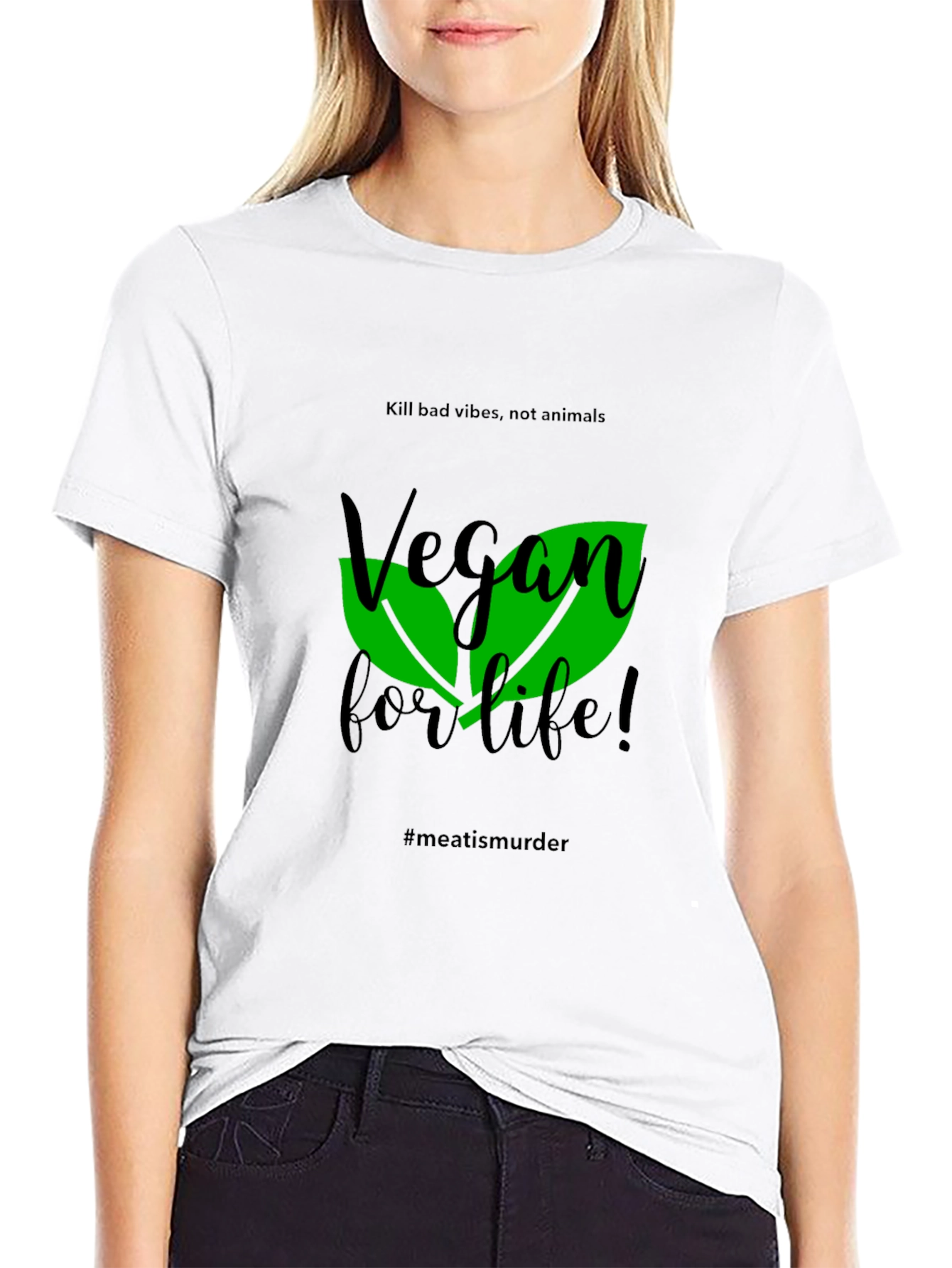 Vegan for Life Graphic Tee