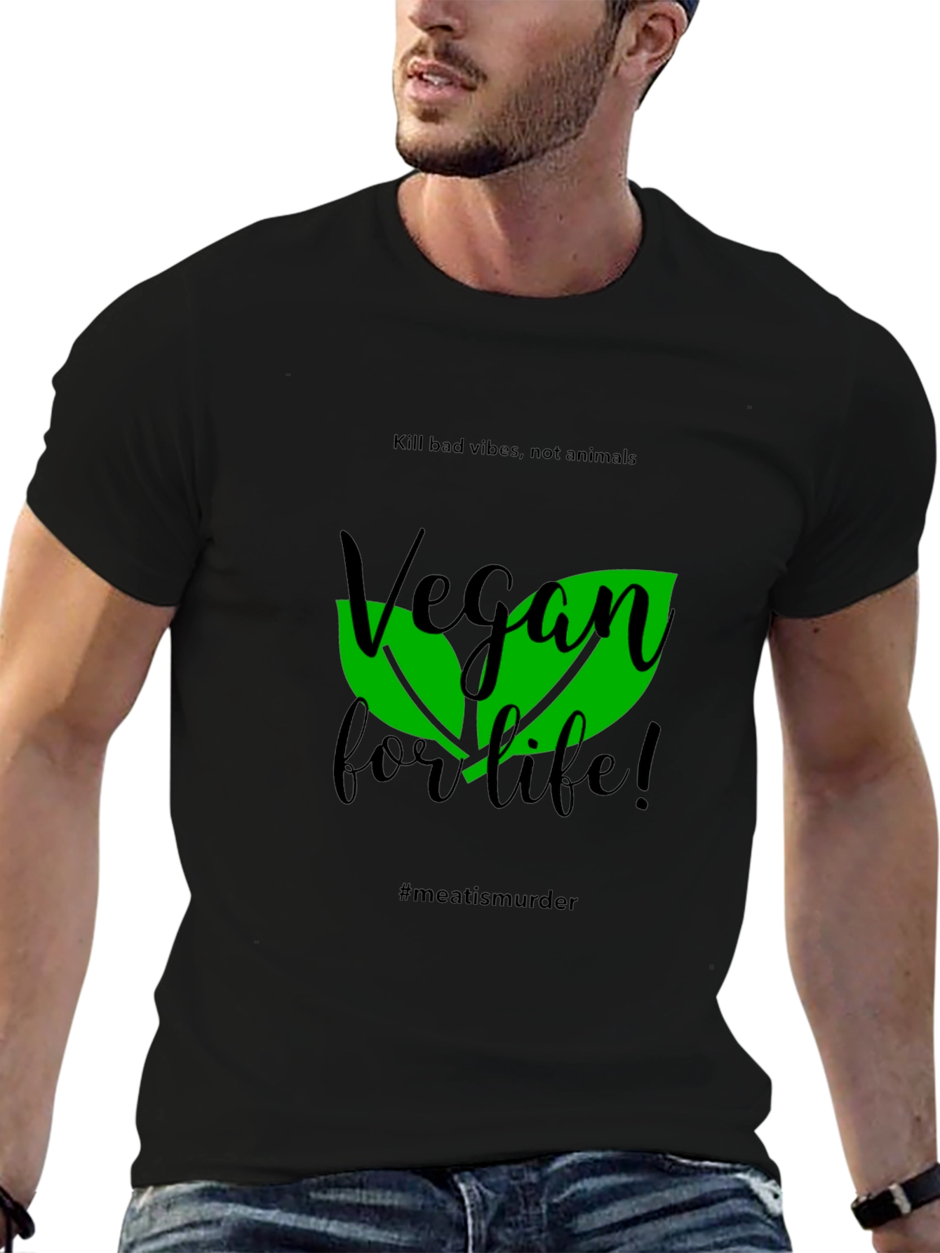 Vegan for Life Graphic Tee