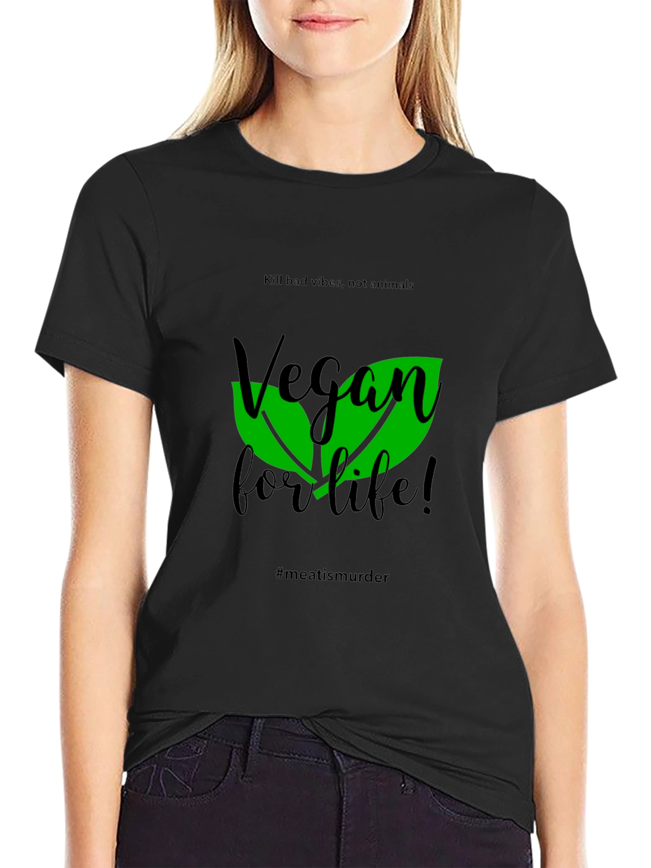 Vegan for Life Graphic Tee
