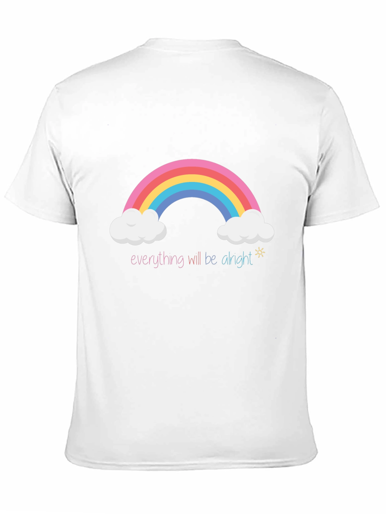 Rainbow Everything Will Be Alright T-Shirt