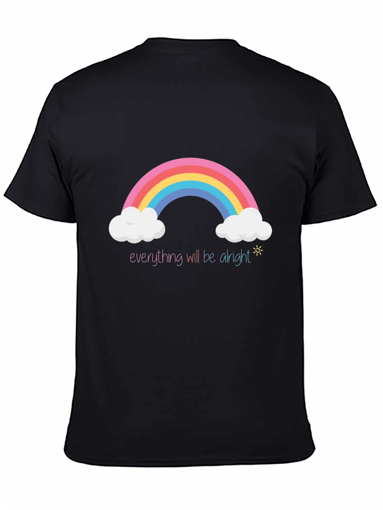 Rainbow Everything Will Be Alright T-Shirt