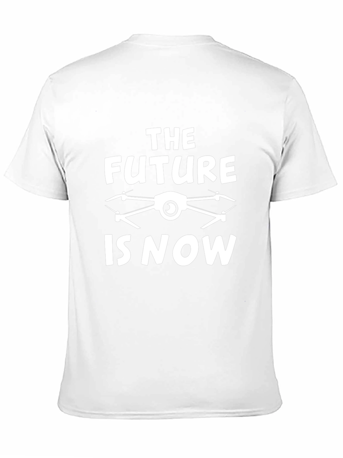 The Future Is Now Drone Graphic T-Shirt