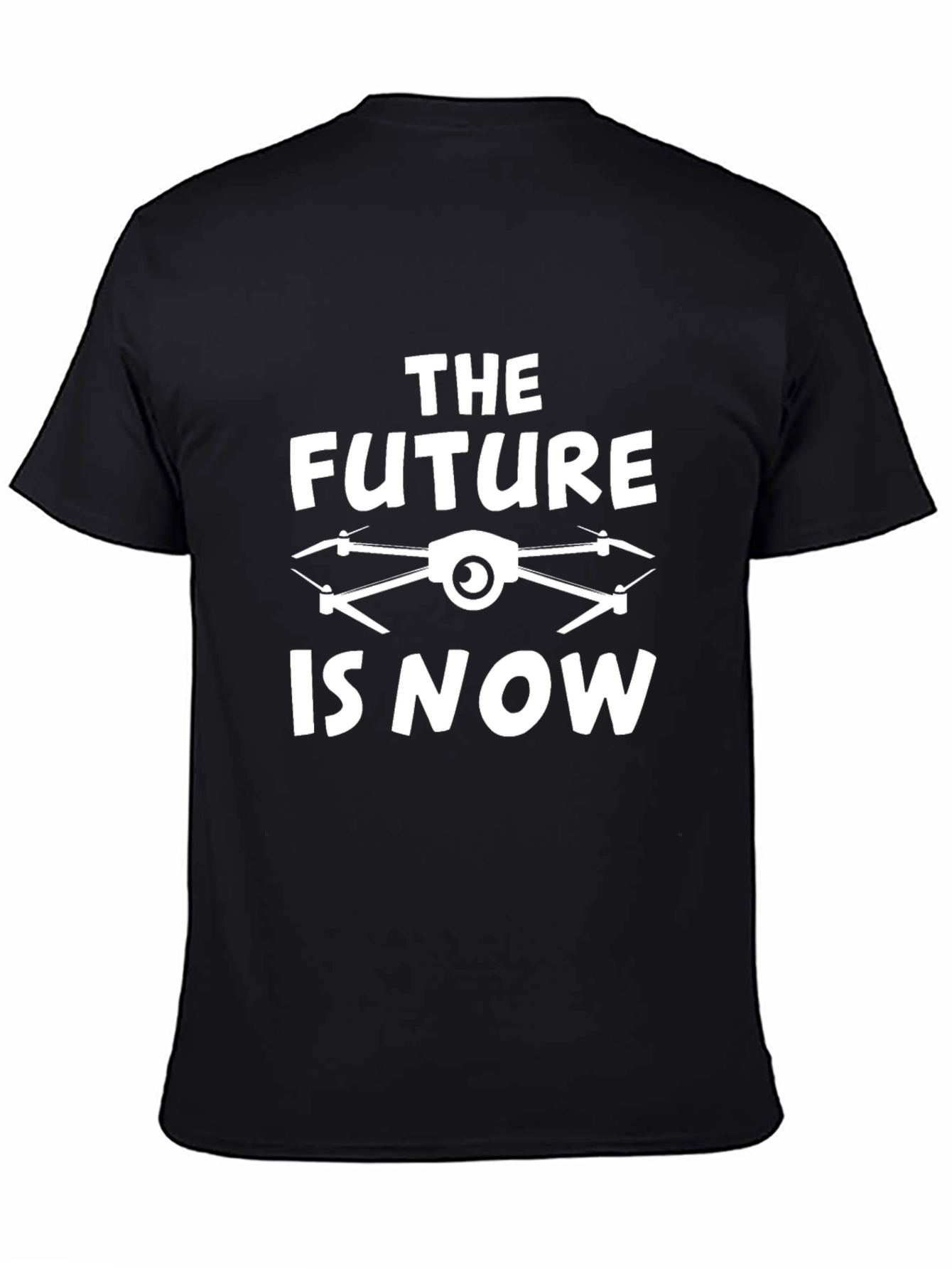 The Future Is Now Drone Graphic T-Shirt