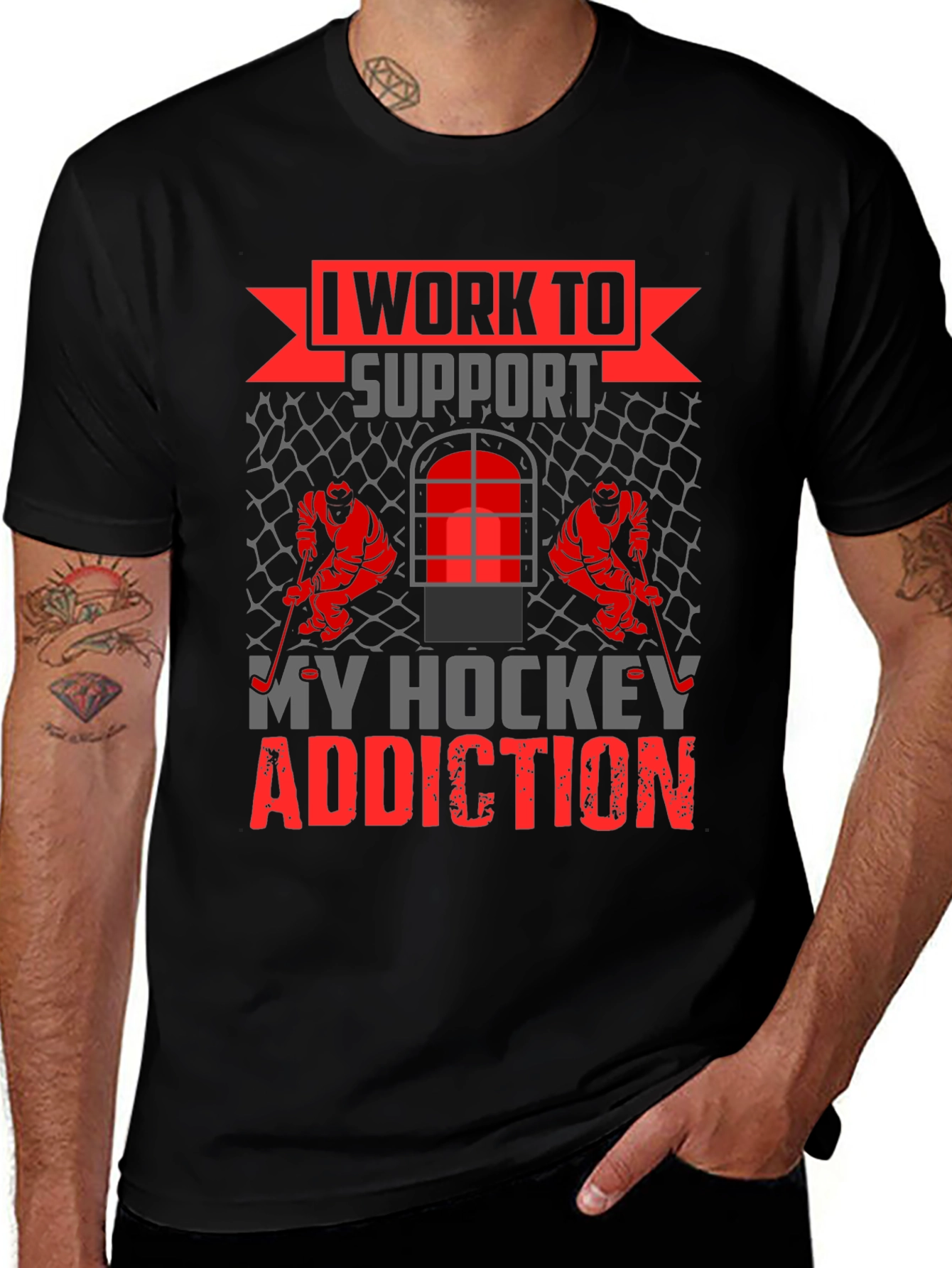 Hockey Addiction T-Shirt