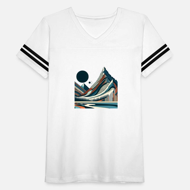 Abstract Celestial Landscape Tee