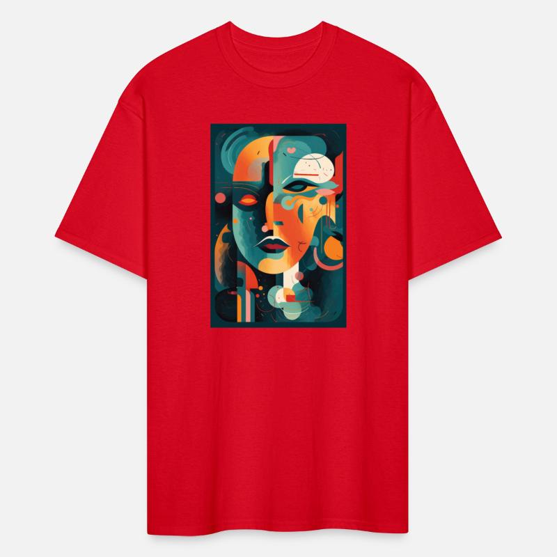 Abstract Face Art - Trapped in My Own Mind