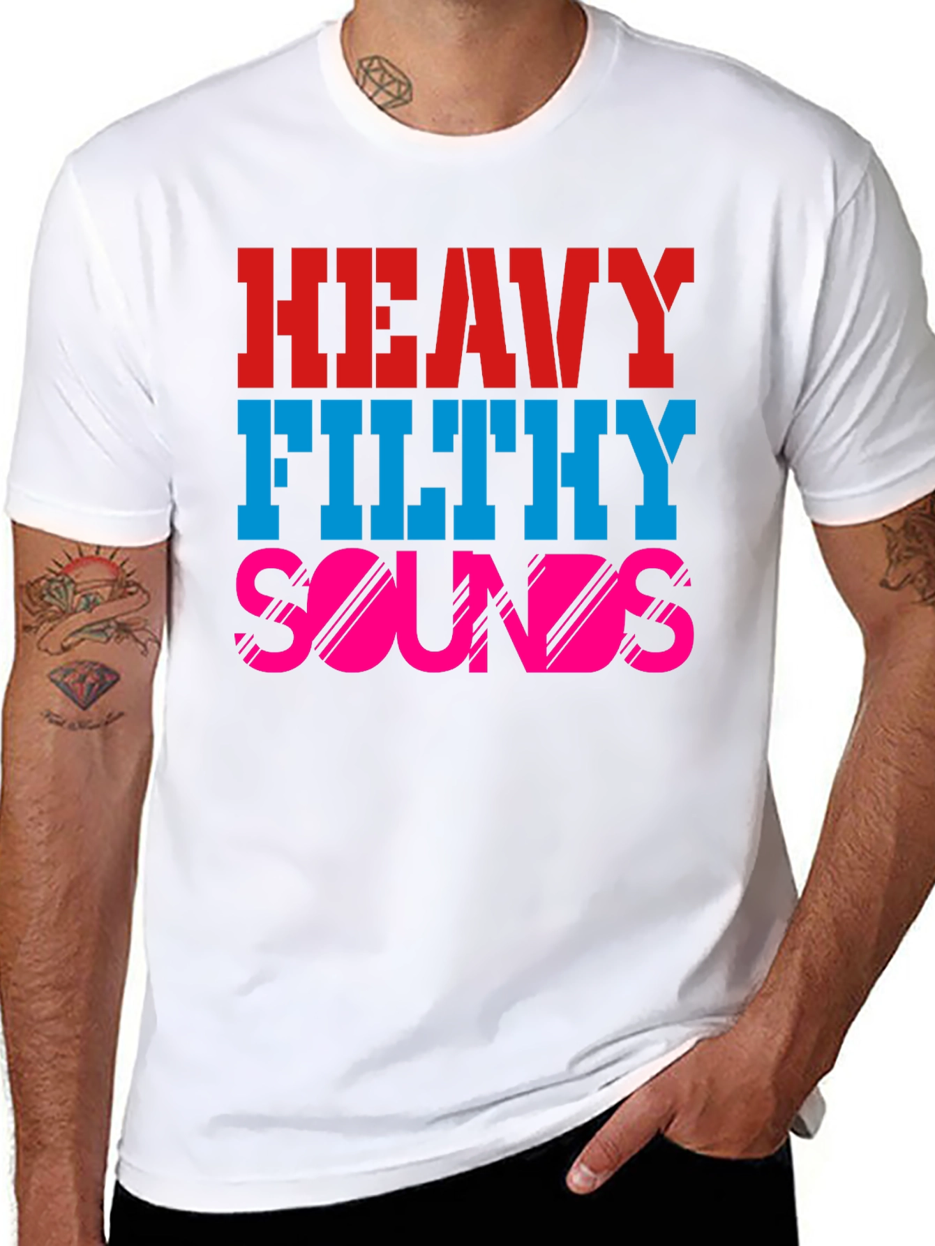 Heavy Filthy Sounds Graphic Tee