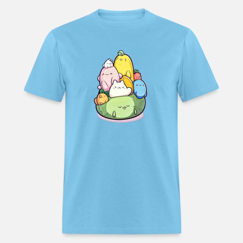 Adorable Bubble Family Cartoon Design