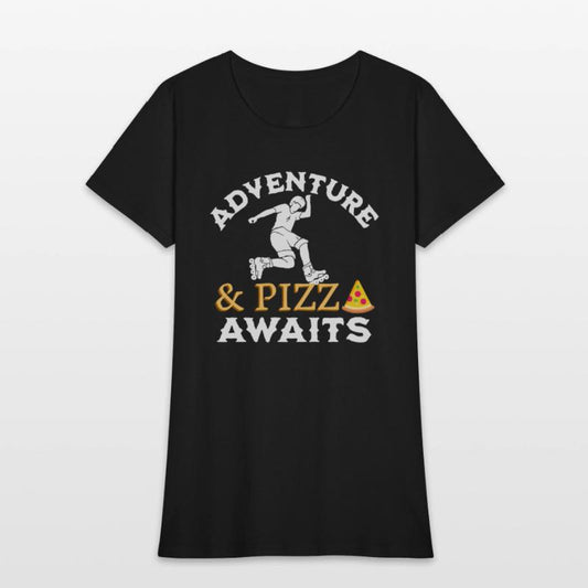 Adventure And Pizza Awaits | Roller Skating Gift