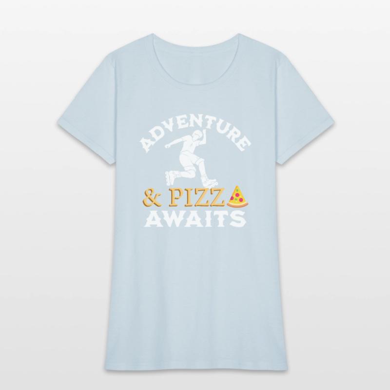 Adventure And Pizza Awaits | Roller Skating Gift