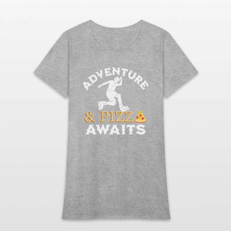 Adventure And Pizza Awaits | Roller Skating Gift
