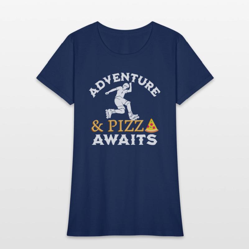Adventure And Pizza Awaits | Roller Skating Gift