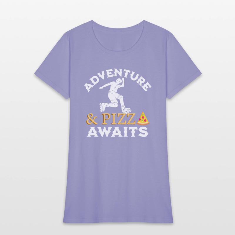 Adventure And Pizza Awaits | Roller Skating Gift