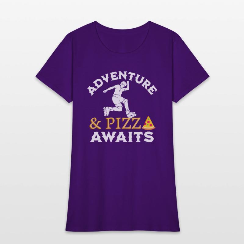 Adventure And Pizza Awaits | Roller Skating Gift