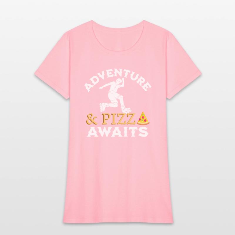 Adventure And Pizza Awaits | Roller Skating Gift