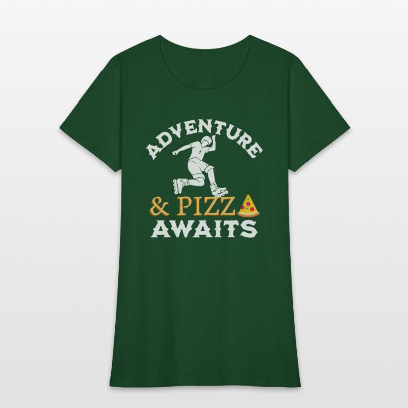 Adventure And Pizza Awaits | Roller Skating Gift