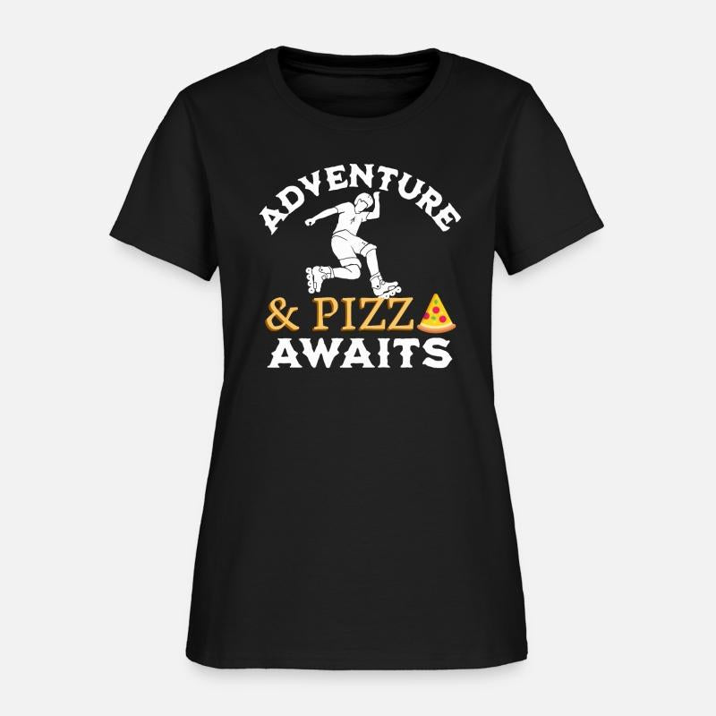 Adventure And Pizza Awaits | Roller Skating Gift