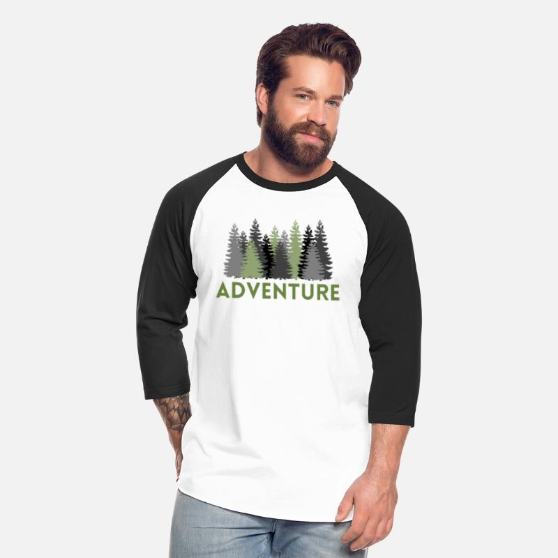 ADVENTURE mode for camping in green nature