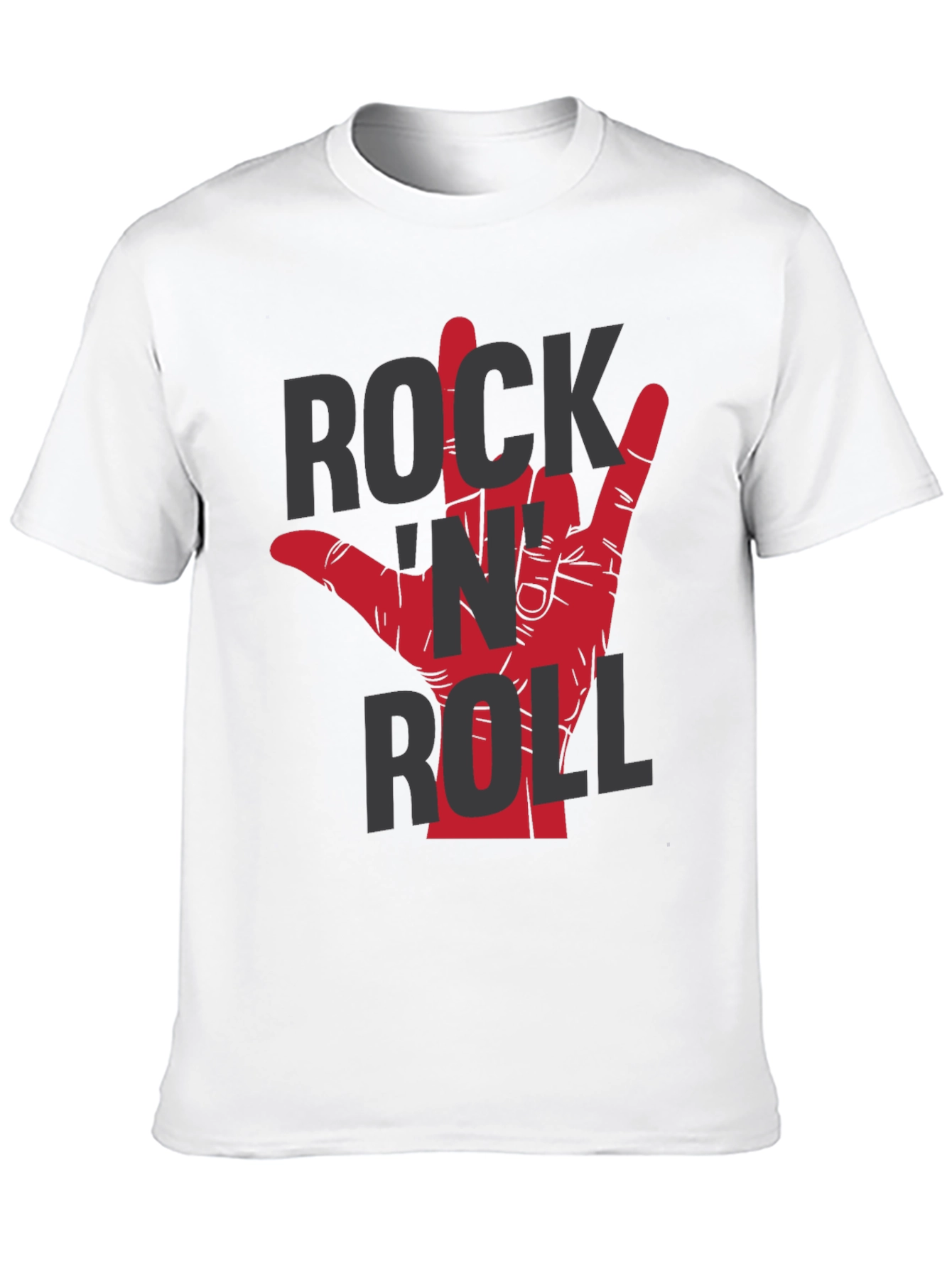 Rock N Roll Hand Graphic T-Shirt