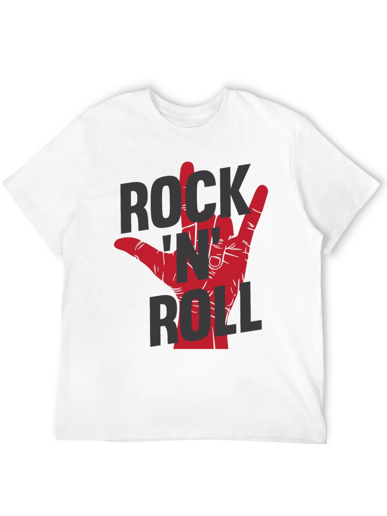 Rock N Roll Hand Graphic T-Shirt