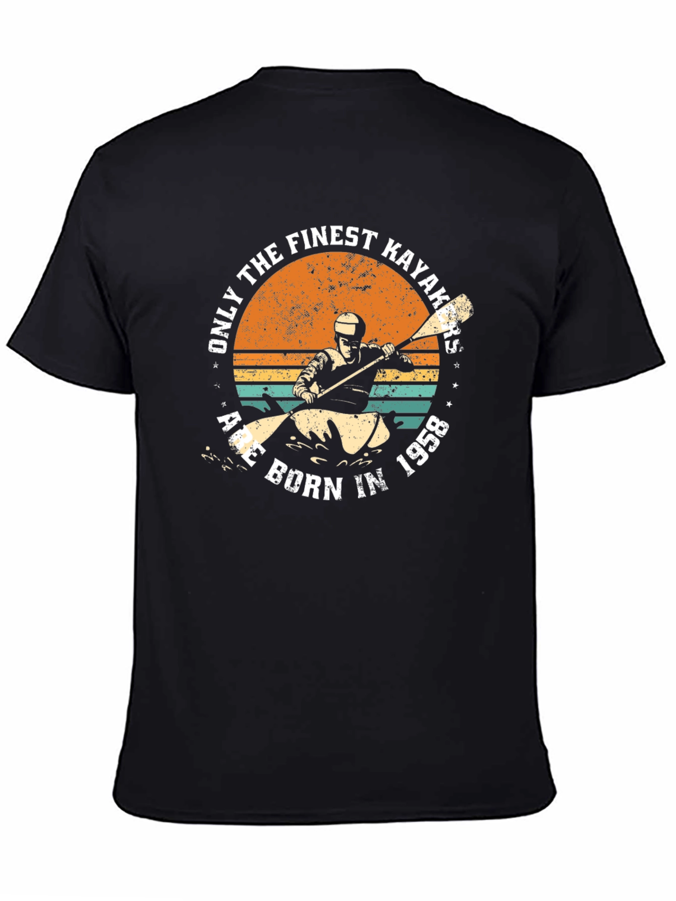 Finest Kayakers Born in 1958 Retro T-Shirt