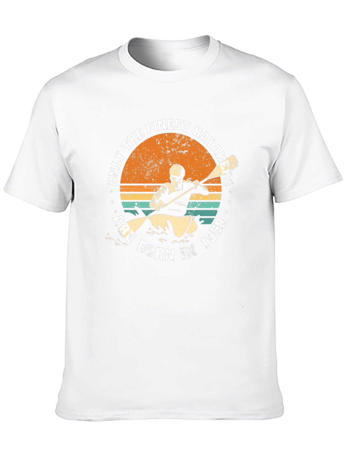 Finest Kayakers Born in 1958 Retro T-Shirt