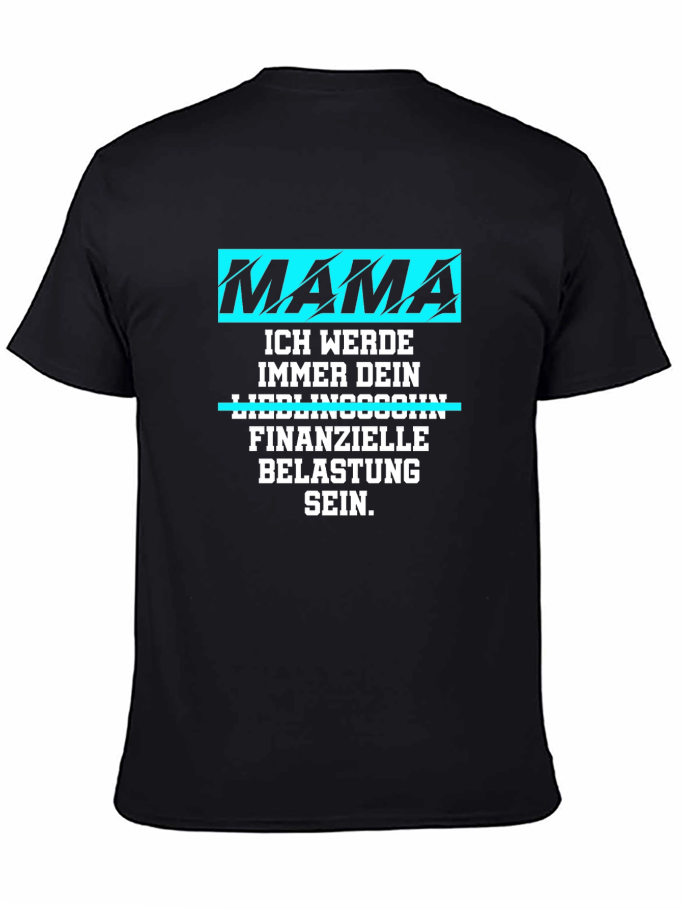 Mamas Boy T-Shirt: Funny German Saying