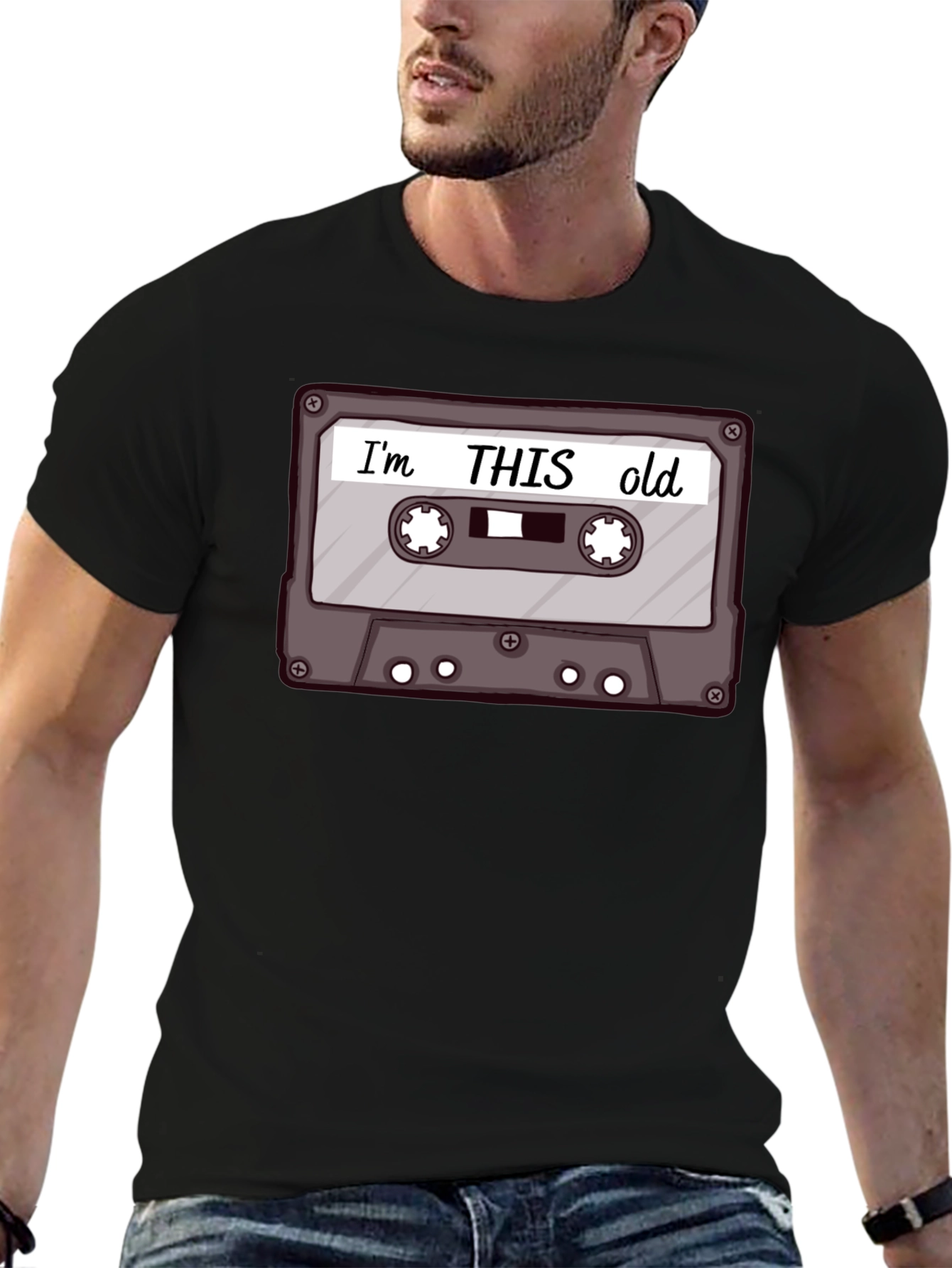 Im This Old Cassette Tape T-Shirt