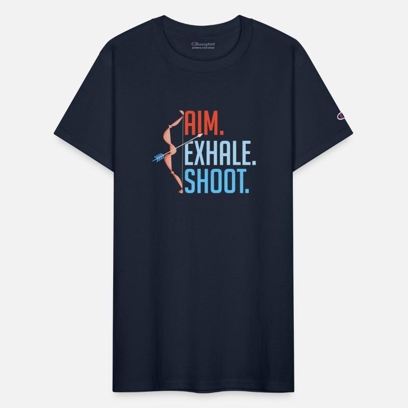 Aim Exhale Shoot. Bow & Arrows Target Archery