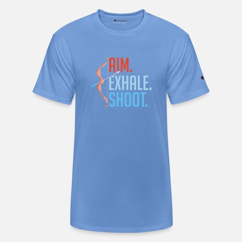 Aim Exhale Shoot. Bow & Arrows Target Archery