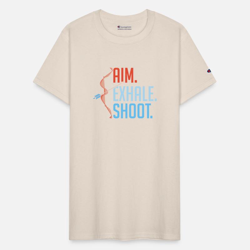 Aim Exhale Shoot. Bow & Arrows Target Archery