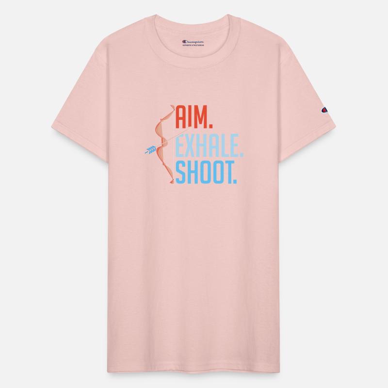 Aim Exhale Shoot. Bow & Arrows Target Archery