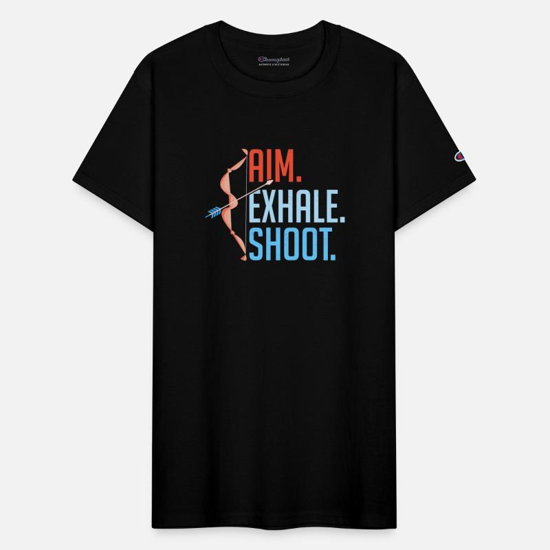 Aim Exhale Shoot. Bow & Arrows Target Archery