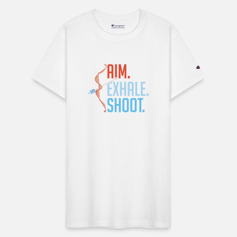 Aim Exhale Shoot. Bow & Arrows Target Archery