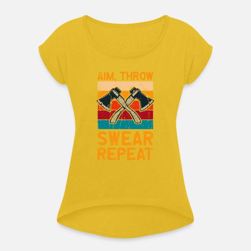 Aim Throw Swear Repeat - logger