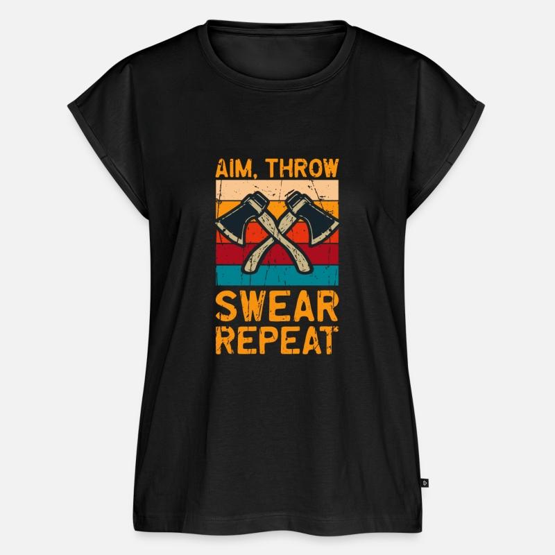 Aim Throw Swear Repeat - logger