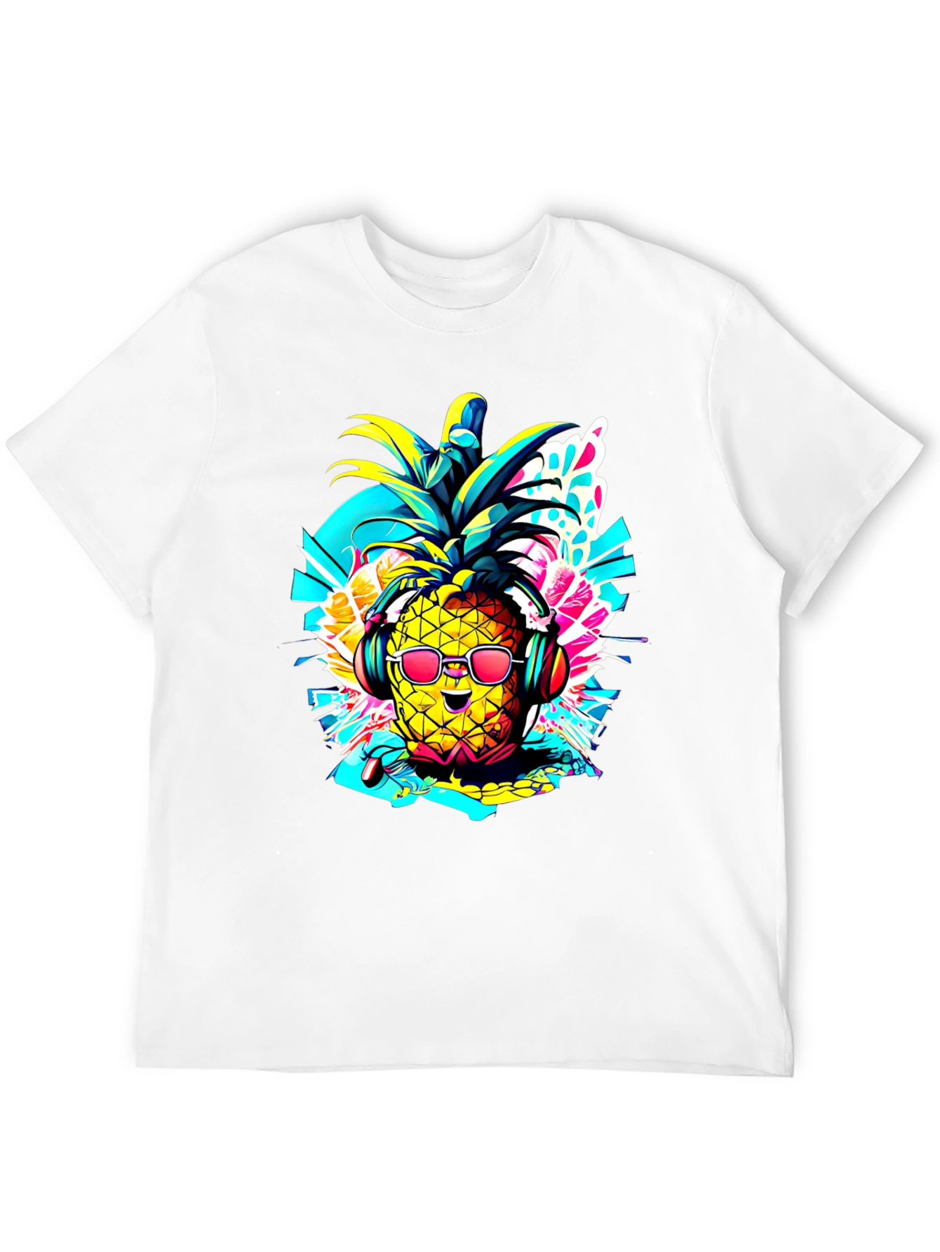 Cool Pineapple Graphic T-Shirt