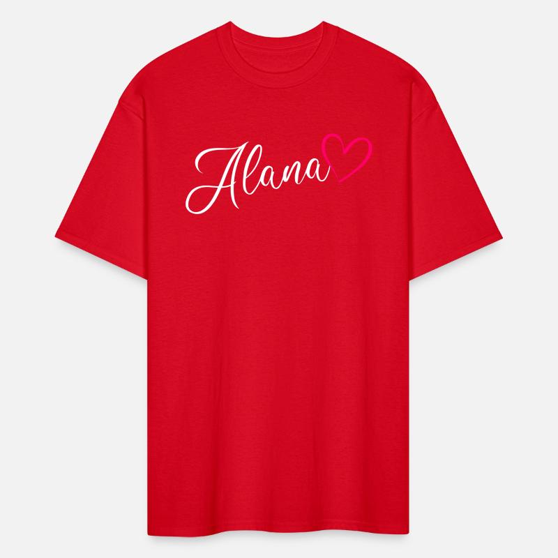Alana Name Pink Heart