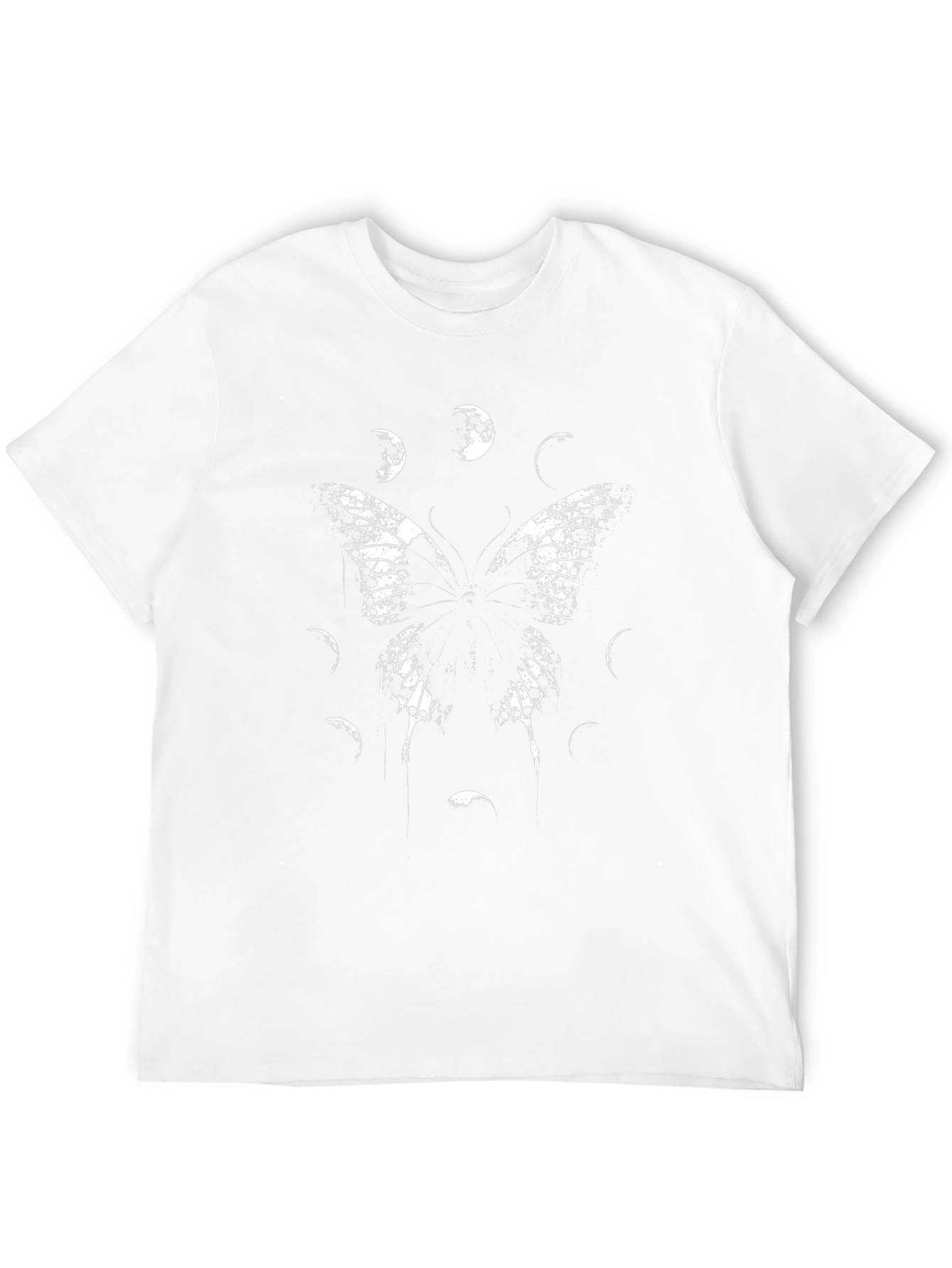 Butterfly Moon Phases Graphic T-Shirt