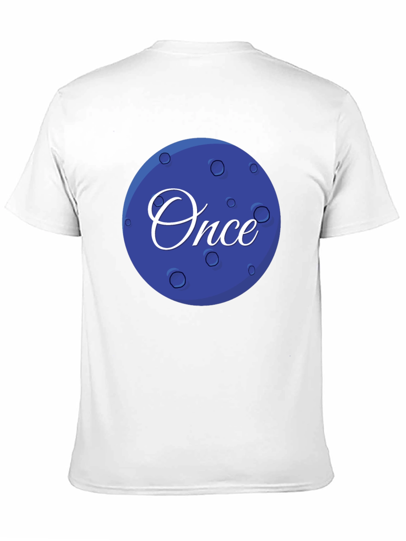 Once Moon Graphic T-Shirt - Trendy Casual Wear