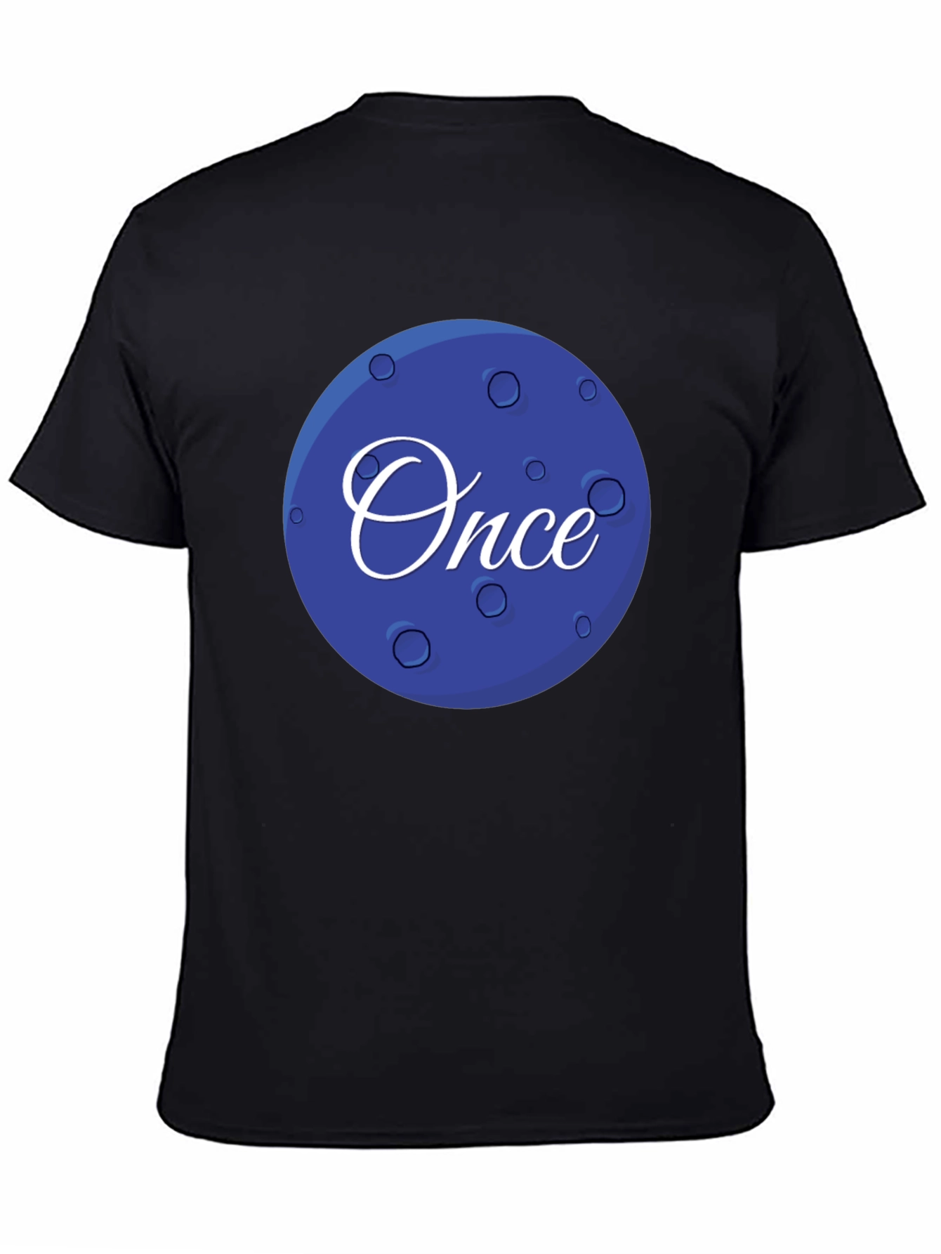 Once Moon Graphic T-Shirt - Trendy Casual Wear