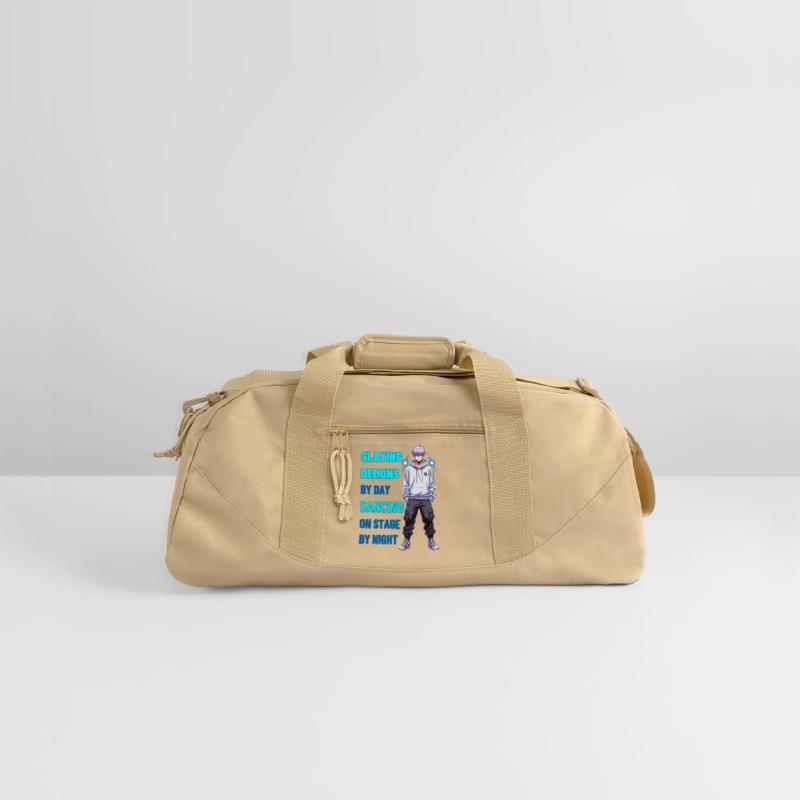 Anime-inspired Demon Dancer Graphic Design