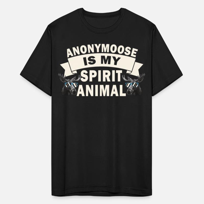 Anonymoose Is My Sprit Animal Cool Moose